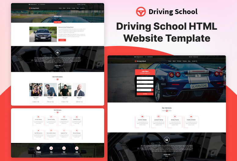 Driving School Websites