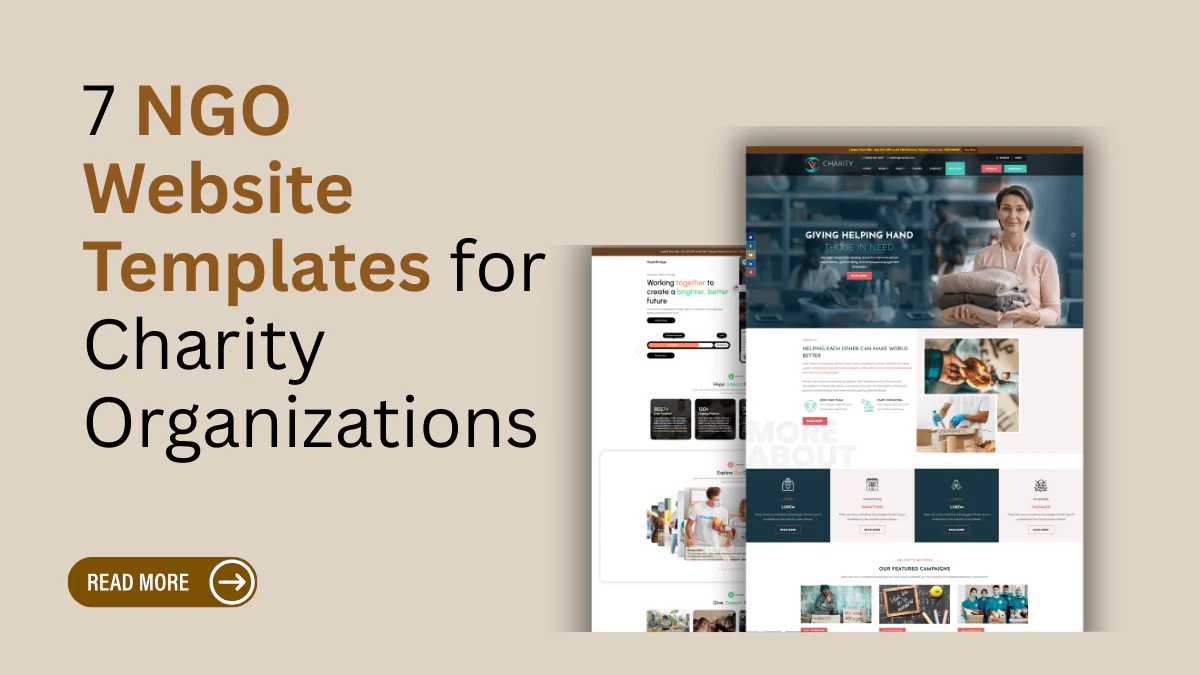 NGO / Charity Websites