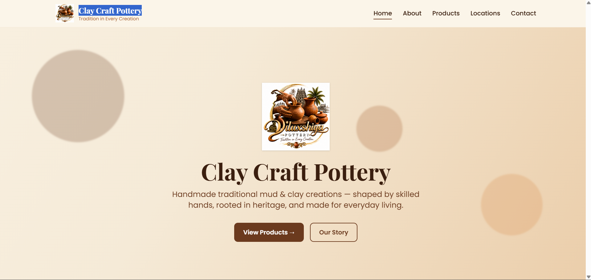 Clay Craft Pottery